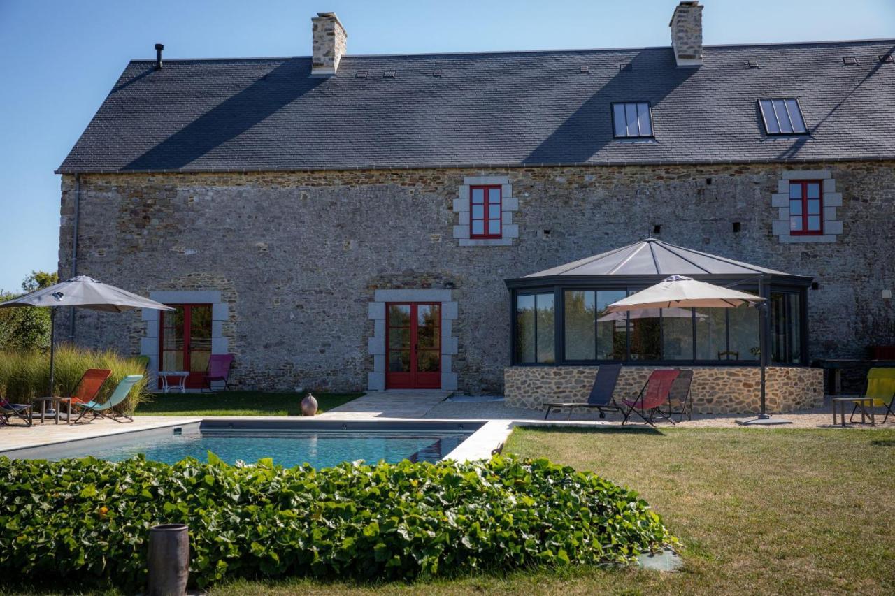 Quettreville-sur-Sienne Au Manoir Des Loges Bed & Breakfast エクステリア 写真