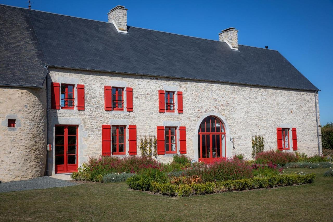 Quettreville-sur-Sienne Au Manoir Des Loges Bed & Breakfast エクステリア 写真