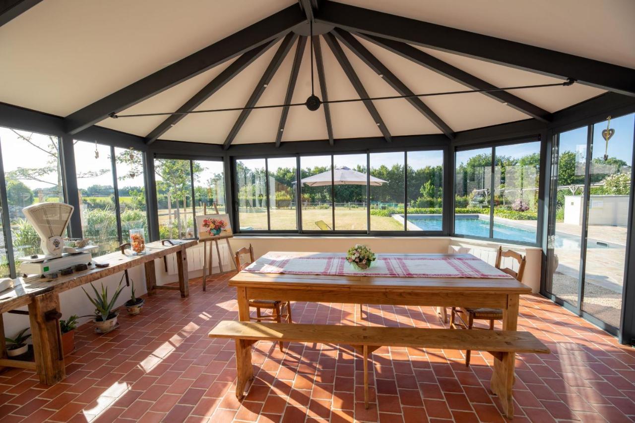 Quettreville-sur-Sienne Au Manoir Des Loges Bed & Breakfast エクステリア 写真