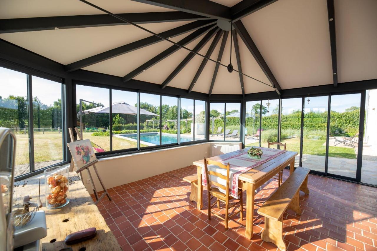 Quettreville-sur-Sienne Au Manoir Des Loges Bed & Breakfast エクステリア 写真